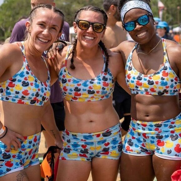 Barbell Voodoo rubber duckie shorts size small excellent condition - Picture 7 of 8